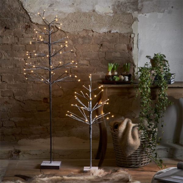 STAR TRADING Arbre décoratif LED Snowfrost Tree IP20 hauteur 150cm STAR TRADING