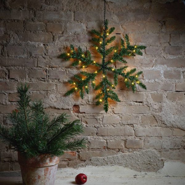 STAR TRADING Déco d’extérieur LED Snowflake