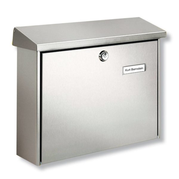 Burgwächter Boîte aux lettres AMRUM inox et vernis protecteur Burgwächter