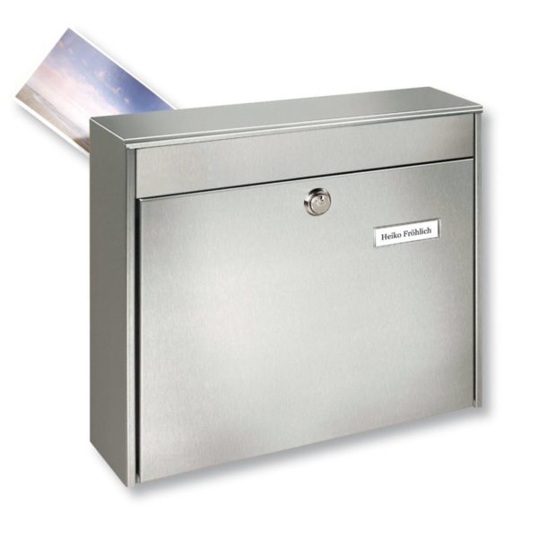 Burgwächter Boîte aux lettres pour clôture BORKUM en inox Burgwächter