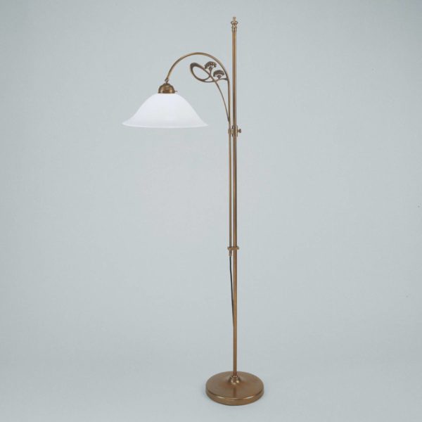Berliner Messinglampen Lampe sur pied Ilka