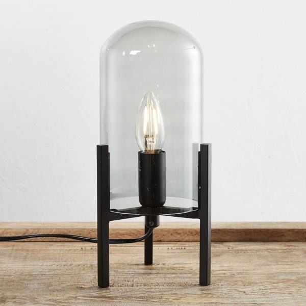 By Rydéns Smokie lampe à poser noire By Rydéns