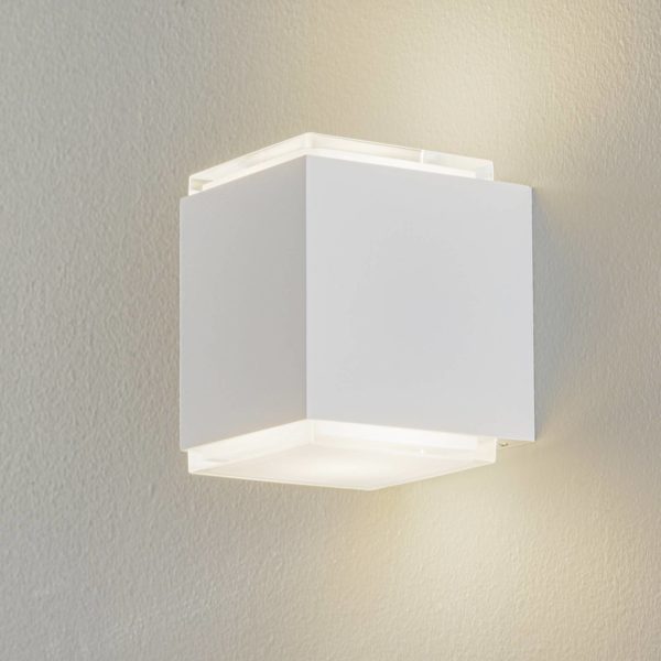 BEGA 50064 applique LED 3 000 K 12 cm DALI blanche BEGA