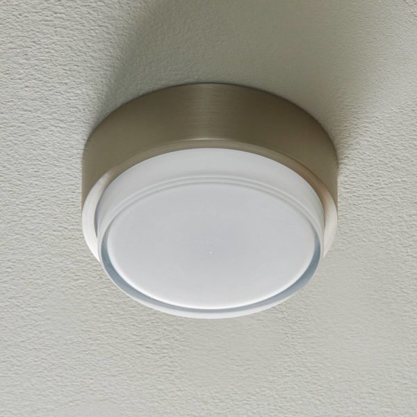 BEGA 50535 plafonnier LED 930 acier inox Ø15