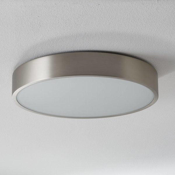BEGA Planeta plafonnier DALI 4 000 K acier Ø 50 cm BEGA