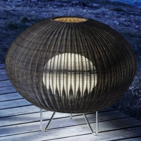 Bover Garota P/01 - lampe pour terrasse brune Bover