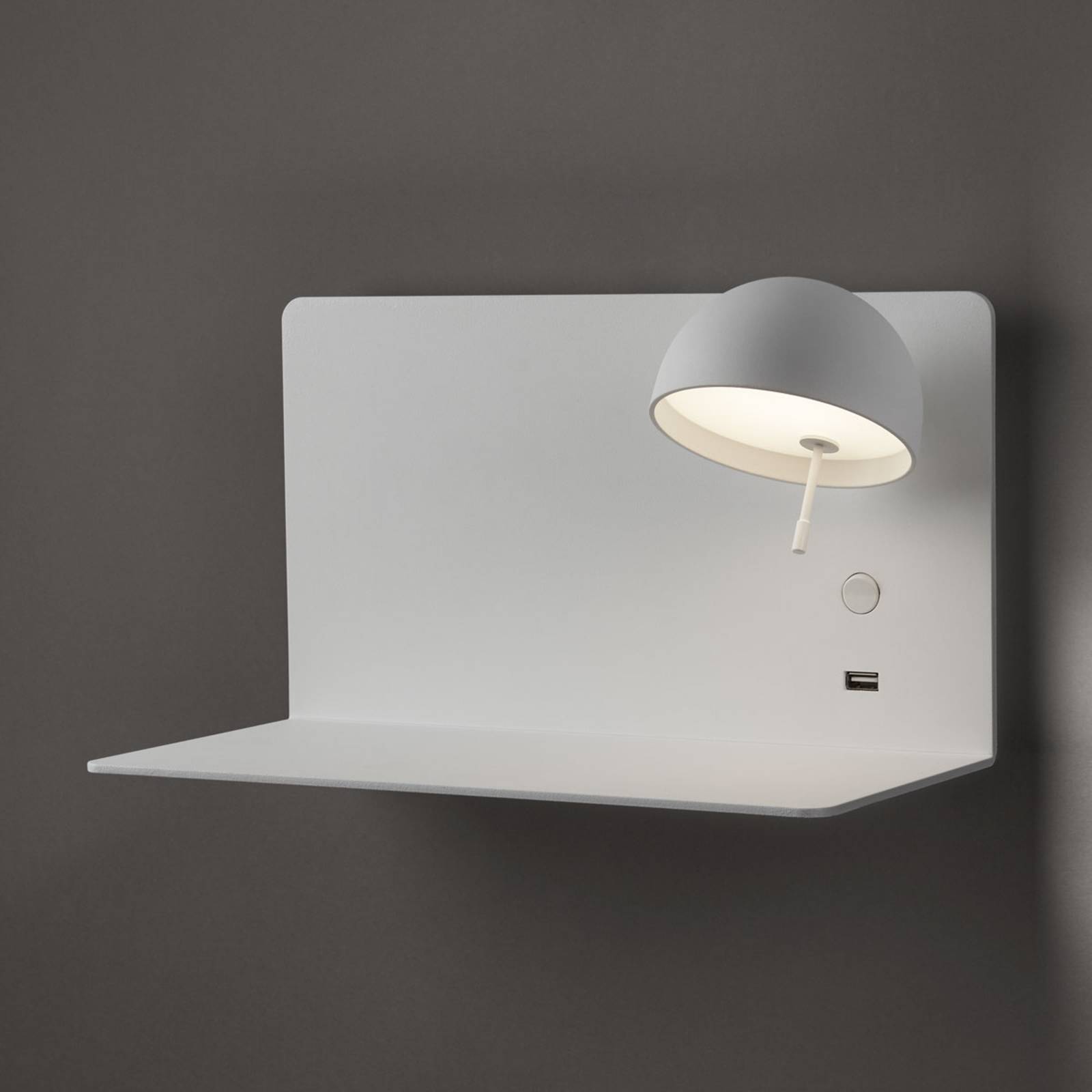 Bover Beddy A/03 applique LED blanc spot droite Bover