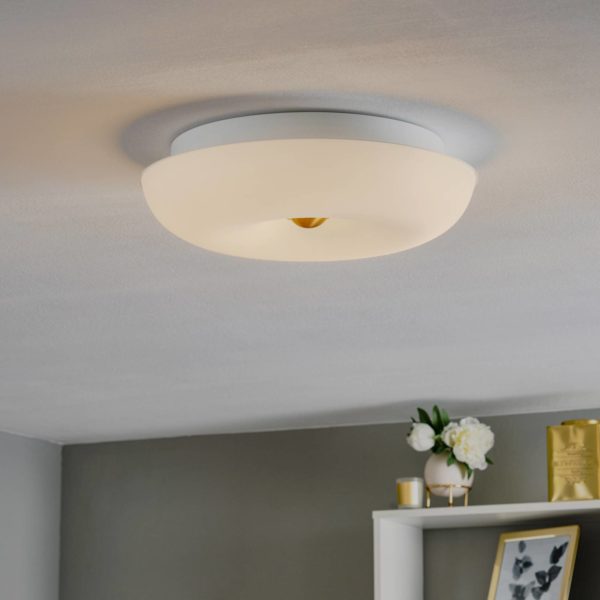 BANKAMP Vanity plafonnier LED verre