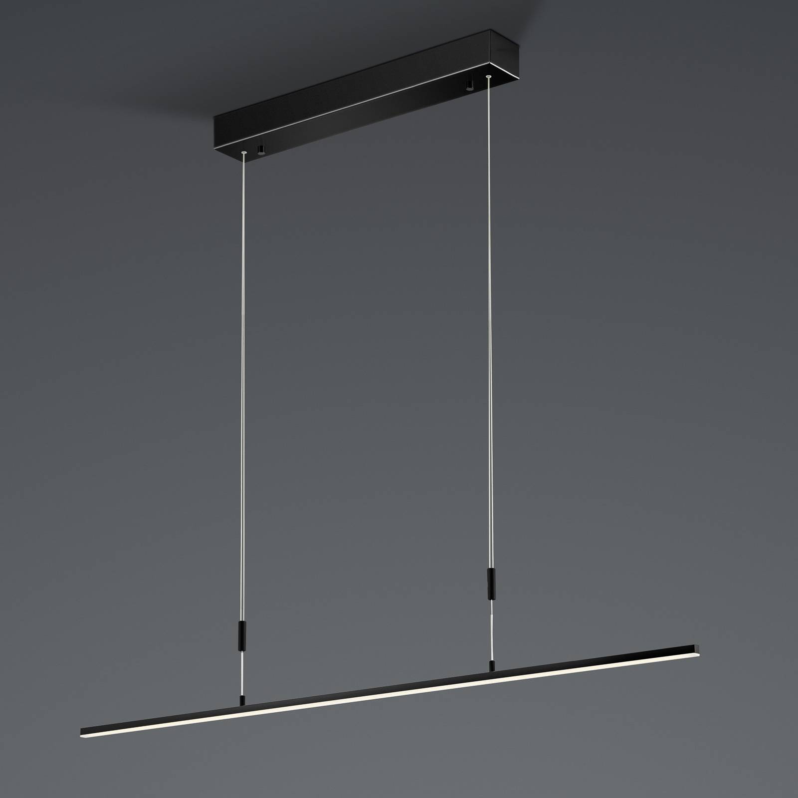 BANKAMP Slim suspension dim ZigBee 98 cm noire BANKAMP