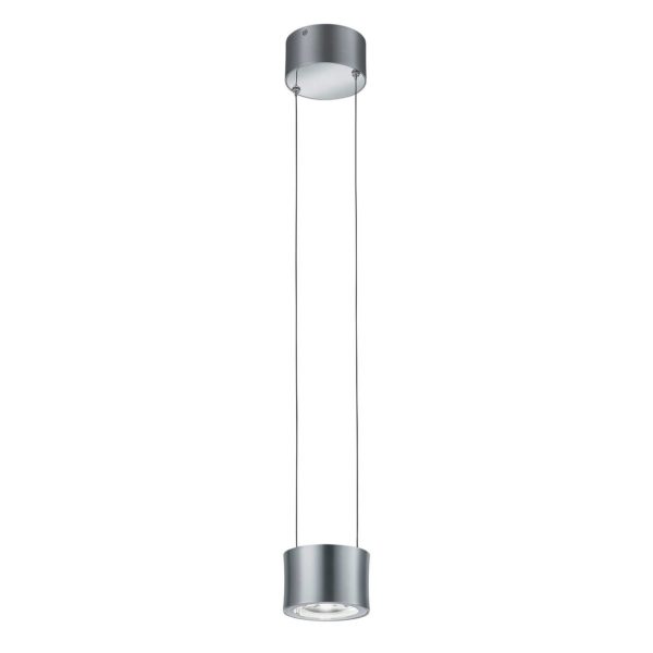 BANKAMP Impulse suspension LED à 1 lampe nickel BANKAMP