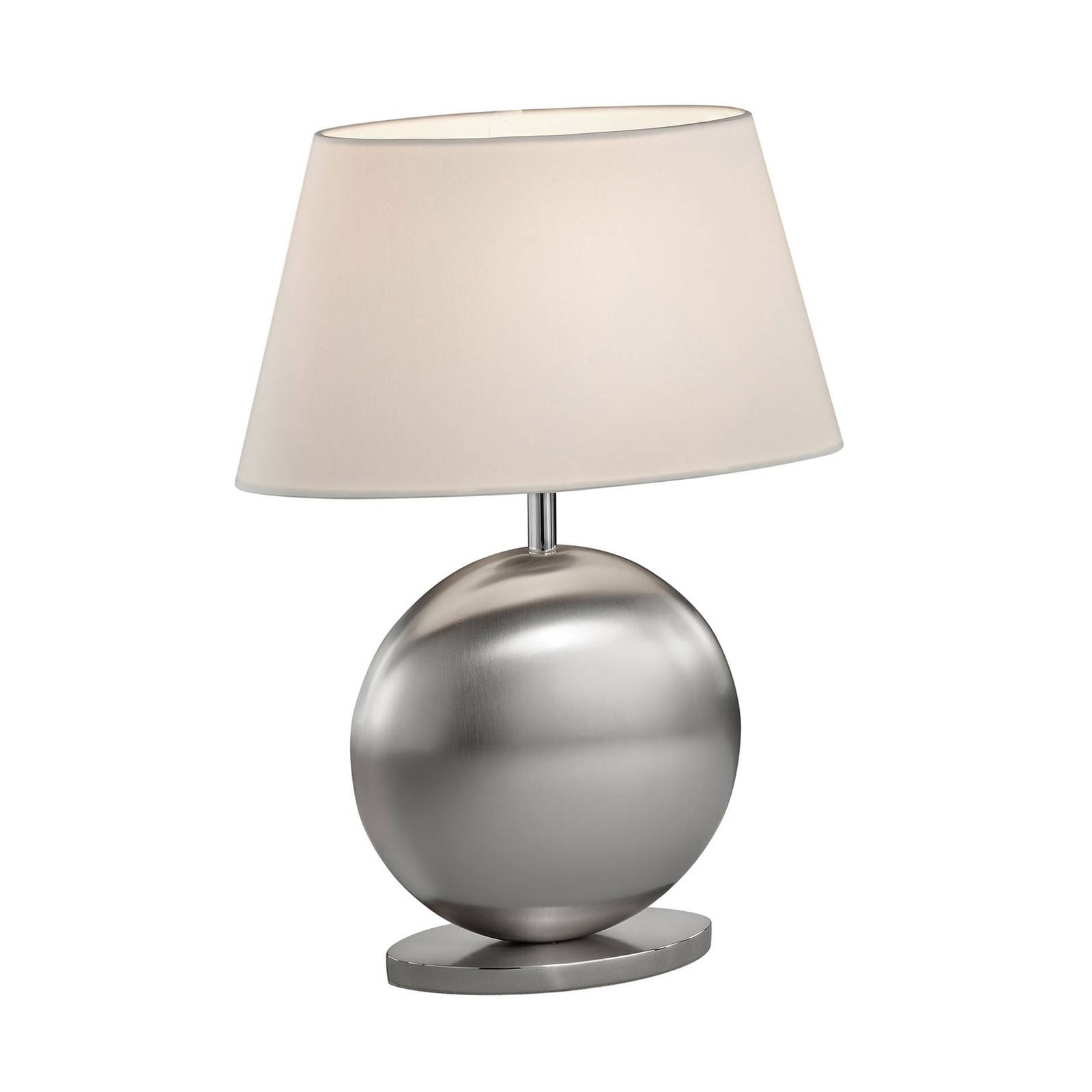 BANKAMP Asolo lampe à poser blanche/nickel 41 cm BANKAMP