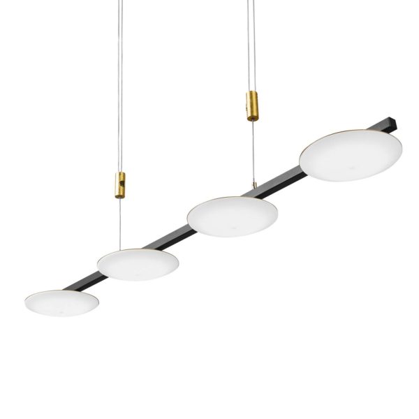 BANKAMP Pure Up suspension LED à 4 lampes BANKAMP