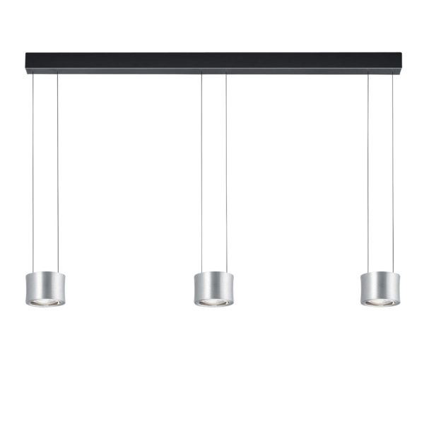 BANKAMP Impulse Suspension 3flg. dim à intensité variable warm nickel BANKAMP