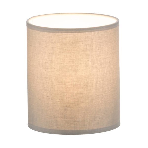 BRITOP Abat-jour Corralee Ø 13 cm hauteur 15 cm gris BRITOP