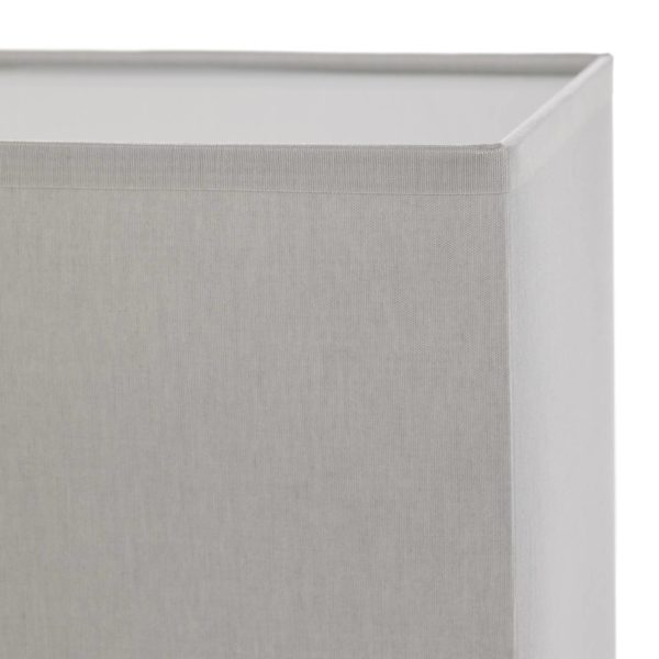BRITOP Abat-jour Cassy 22 x 12 x 15 cm gris BRITOP