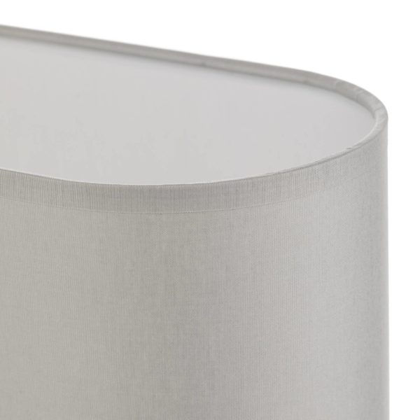 BRITOP Abat-jour Cassy 27 x 10 x 18 cm gris BRITOP