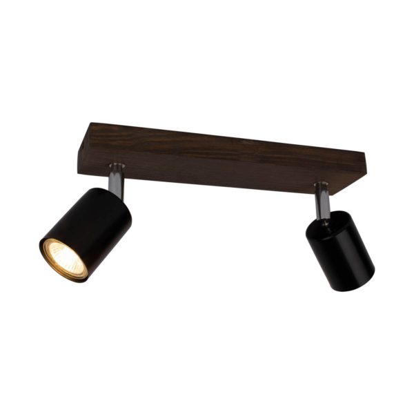 Envostar Alara spot à 2 lampes pin noyer Envostar