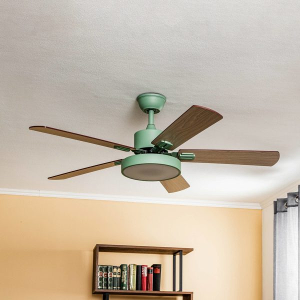Starluna Rivando ventilateur plafond LED CCT vert Starluna