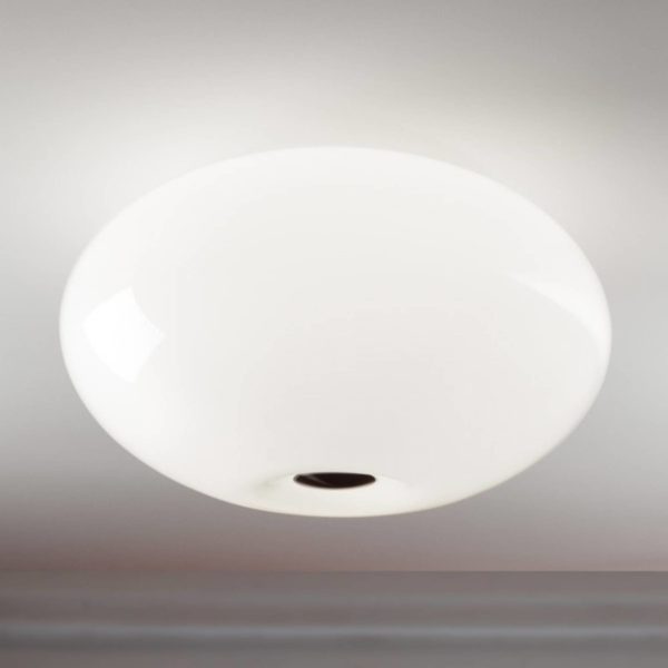 Casablanca Joli plafonnier AIH 38 cm blanc brillant Casablanca