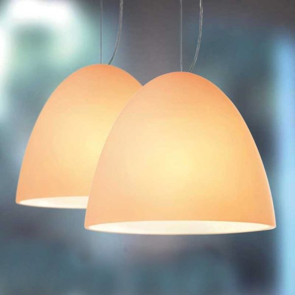 Casablanca Suspension Bell couleur sable 21 cm 2 lampes Casablanca