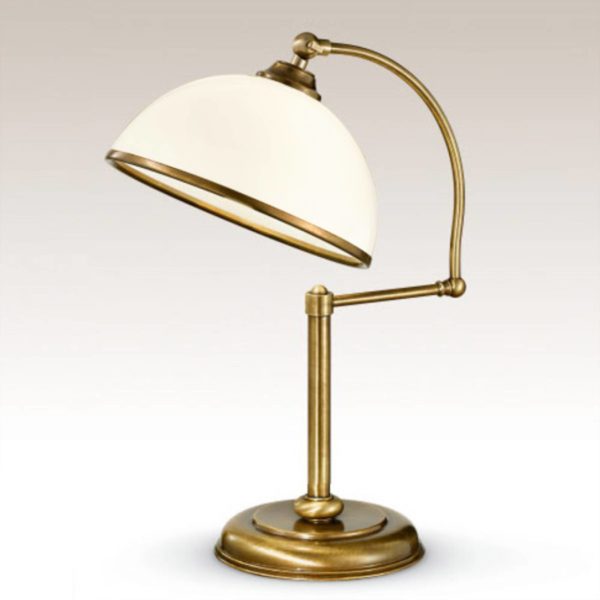 Cremasco Lampe à poser réglable La Botte blanc Cremasco