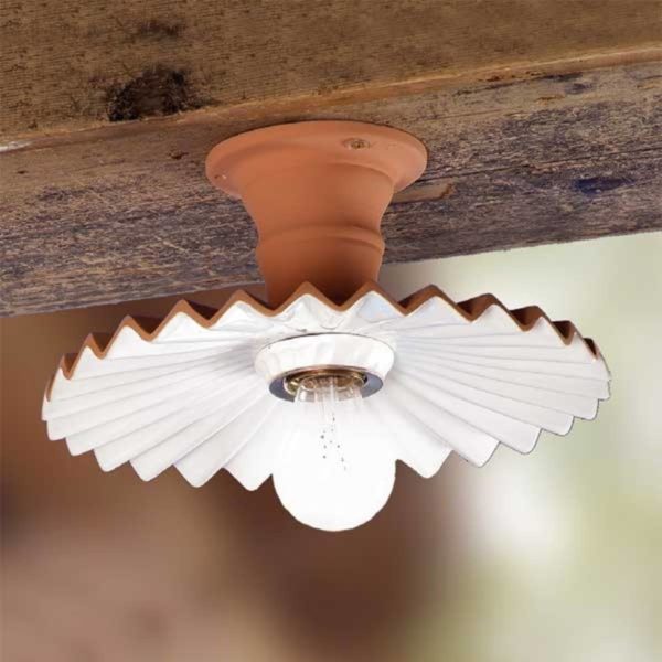 Ceramiche Plafonnier ARGILLA aspect rustique Ceramiche