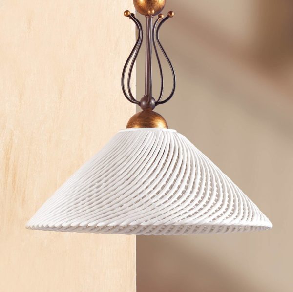 Ceramiche Suspension stylée RETINA Ceramiche