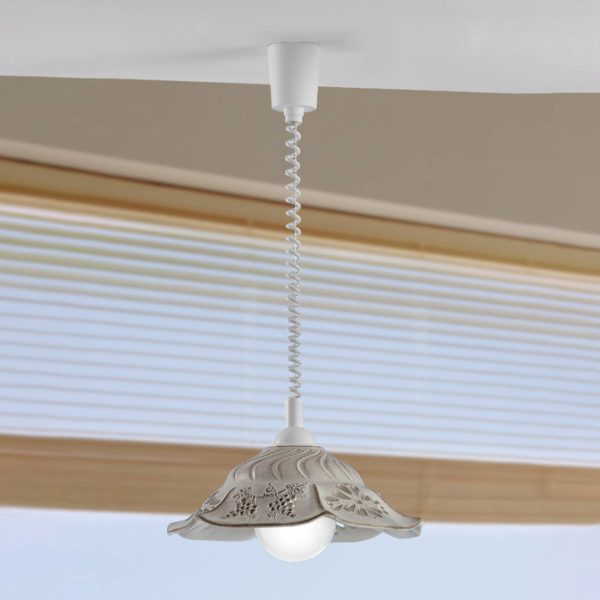 Ceramiche Suspension VITELA avec un rayonnement rustique Ceramiche