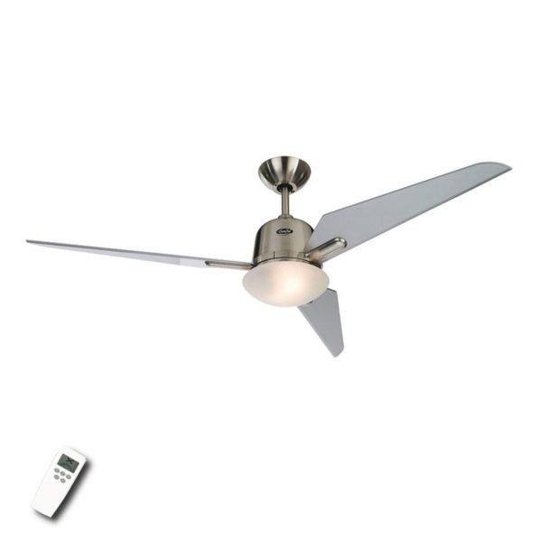CasaFan Ventilateur de plafond Eco Aviatos argenté 132 cm CASAFAN
