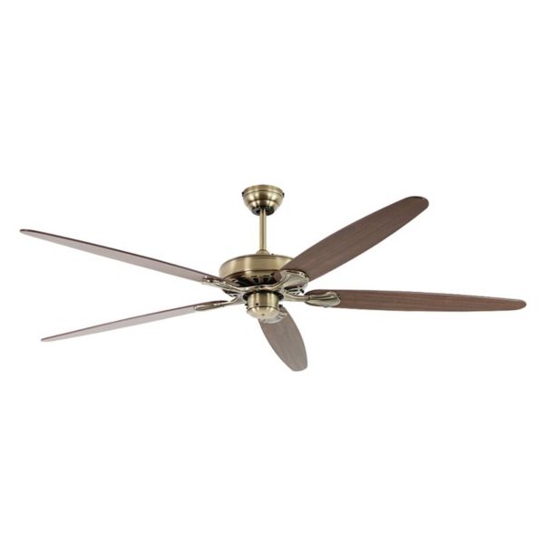 CasaFan Ventilateur de plafond Classic Royal chêne noyer CASAFAN