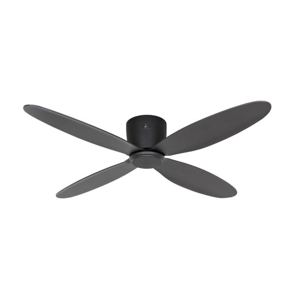 CasaFan Ventilateur plafond Eco Plano II 112 gris basalte CASAFAN