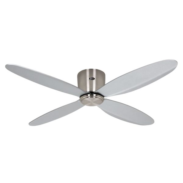 CasaFan Ventilateur plafond Eco Plano II 132 chromé argent CASAFAN