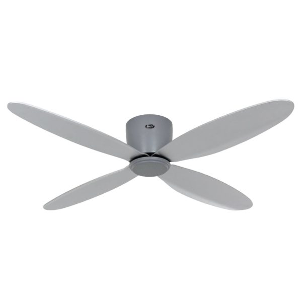 CasaFan Ventilateur de plafond Eco Plano II 132 gris clair CASAFAN