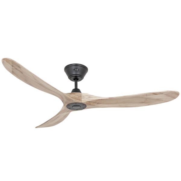 CasaFan Ventilateur Eco Genuino 152 noir/bois clair CASAFAN