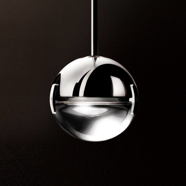 Cini & Nils Cini&Nils Convivio – Suspension LED, chrome, transparent Cini & Nils