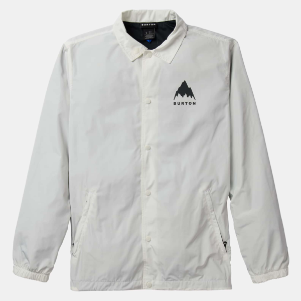 Burton – Veste Coaches homme, Stout White, XL