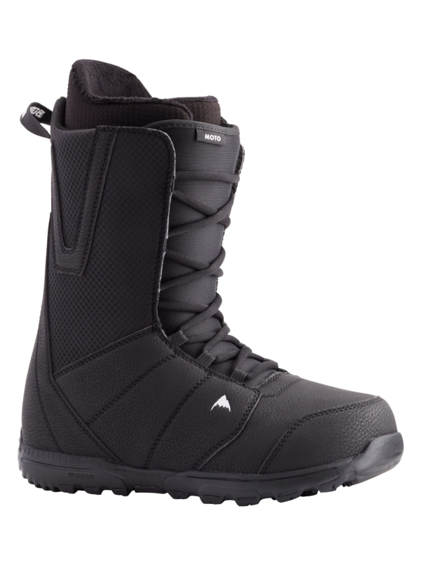 Burton - Boots de snowboard Moto Lace homme, Black, 8.5