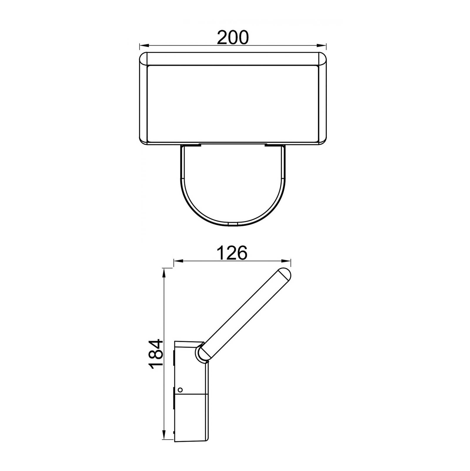 Deko-Light Applique d'extérieur LED Alkes S