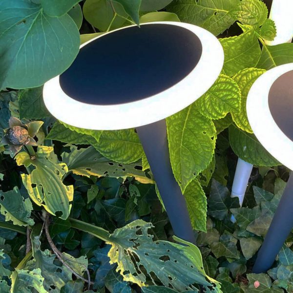 Deko-Light Potelet LED Bermuda avec piquet noir gris Deko-Light