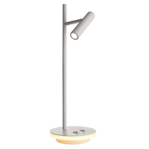 Deko-Light Lampe à poser LED Brahe, blanche Deko-Light