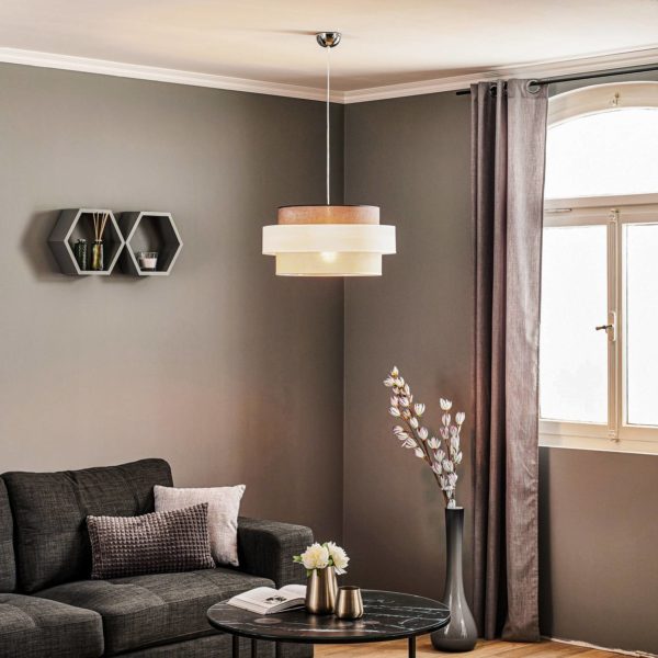 Duolla Suspension Space, blanc/gris/anthracite Duolla