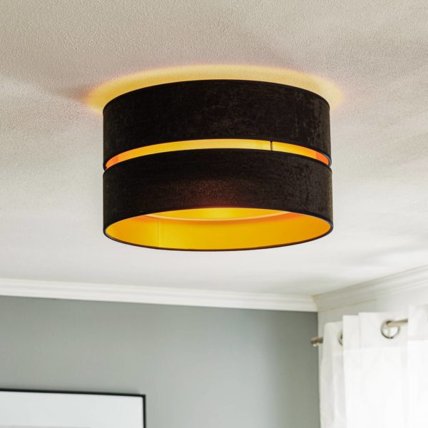Duolla Plafonnier Duo en tissu