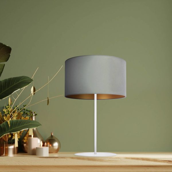 Duolla Lampe à poser Golden Roller h 50 cm vert/doré Duolla