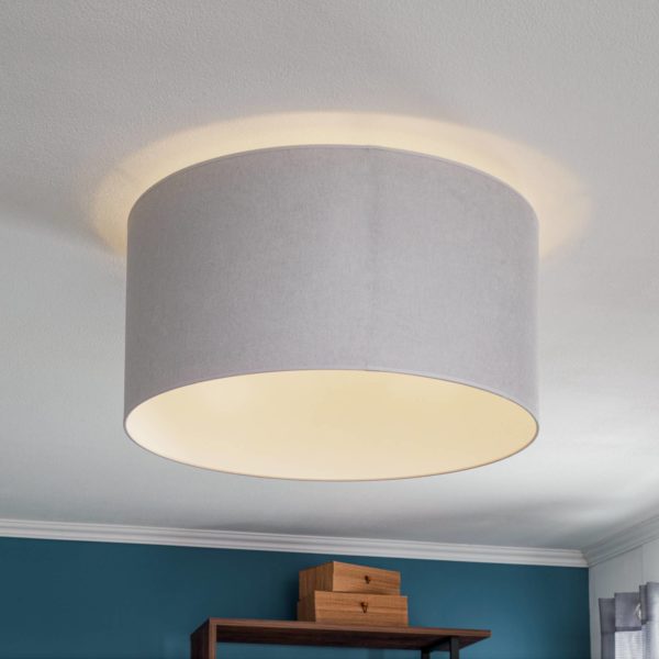 Duolla Plafonnier Pastell Roller Ø 60cm gris Duolla