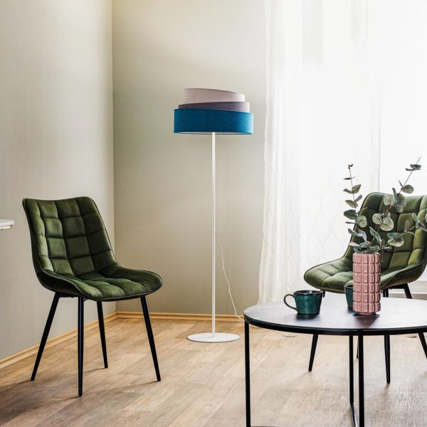 Duolla Lampadaire Pastell Trio turquoise/gris/gris clair Duolla