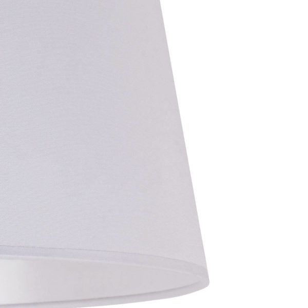 Duolla Abat-jour Classic L pour lampadaires, blanc Duolla