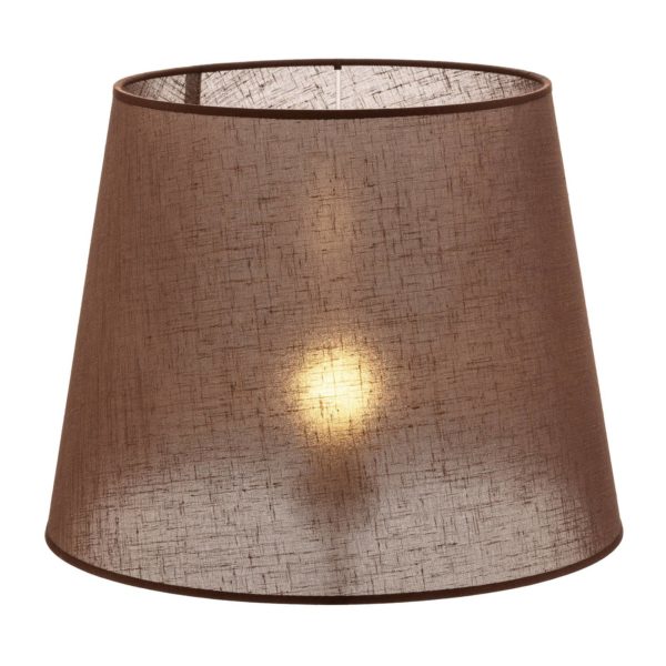 Duolla Abat-jour Classic L lampadaires, brun/transparent Duolla