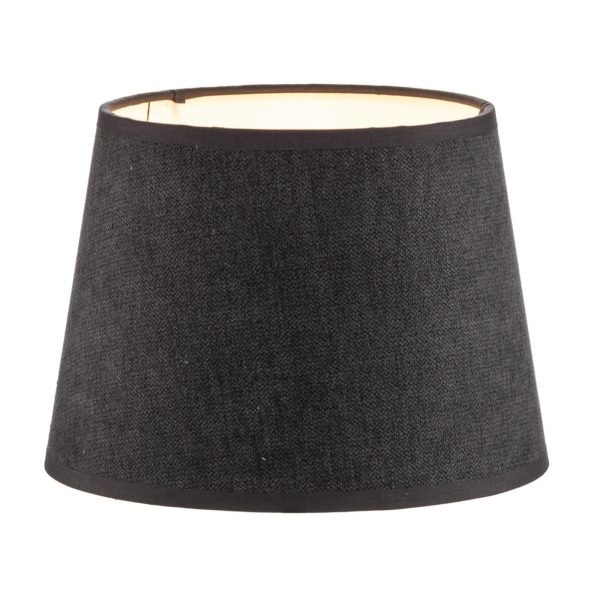 Duolla Abat-jour Classic S, tissé, gris foncé Duolla