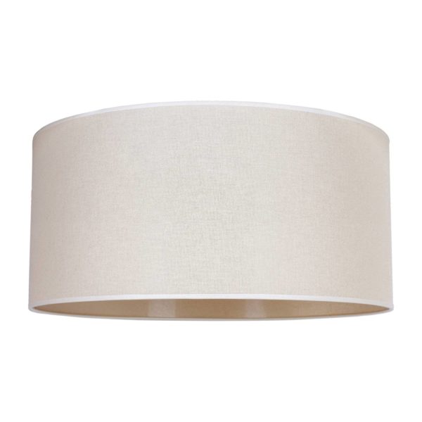 Duolla Abat-jour Roller, beige, Ø 50 cm, 24 cm de haut Duolla