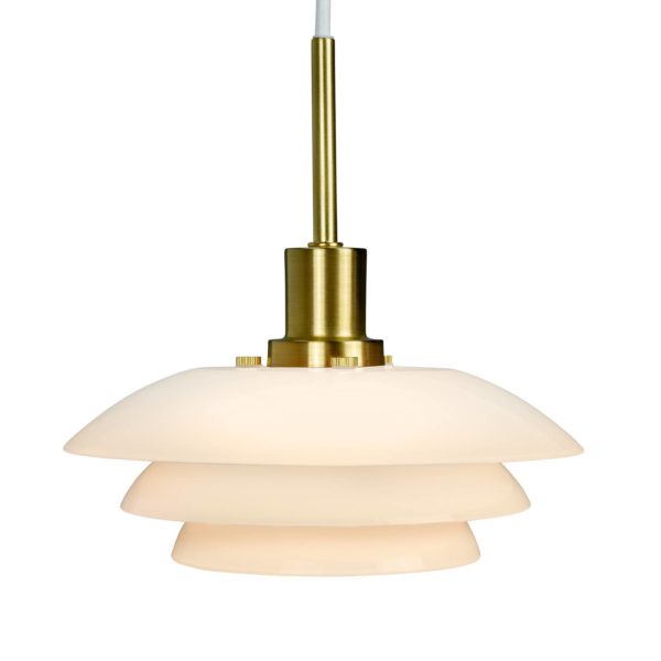 Dyberg Larsen DL20 suspension, verre, laiton Dyberg Larsen